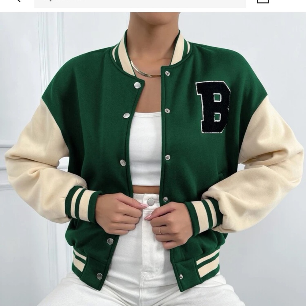 SHEIN VARSITY JACKET